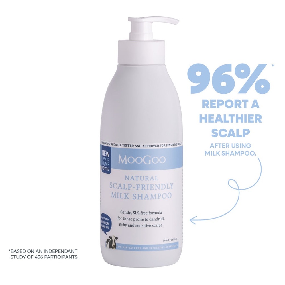 MOOGOO Milk Shampoo Natural 16.9oz